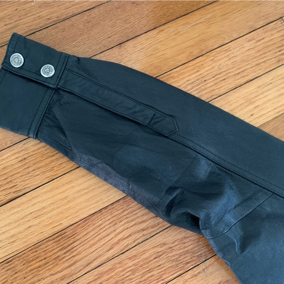 Women’s Harley-Davidson 100% Leather shirt size L - Picture 7 of 10